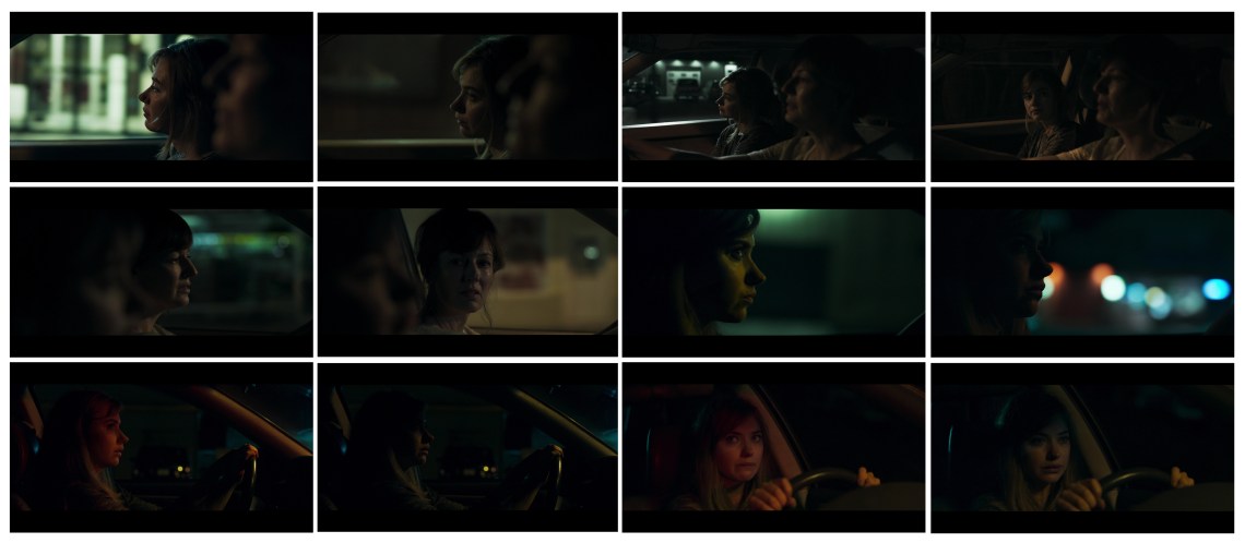 Sweet Virginia car night exterior