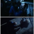 Siege (1983) – Protagonist uses a mirror to see the armed home invaders on the street below outside his&nbsp;apartment.