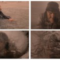 The Last Outlaw (1993) – Mickey Rourke fires toward the camera, which is submerged&nbsp;underwater