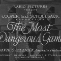 The Most Dangerous Game&nbsp;(1932)