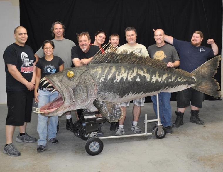 Beneath fish (fractured fx)