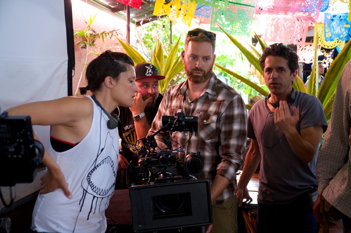 Cake movie behind the scenes, cake movie making of, rachel morrison cake