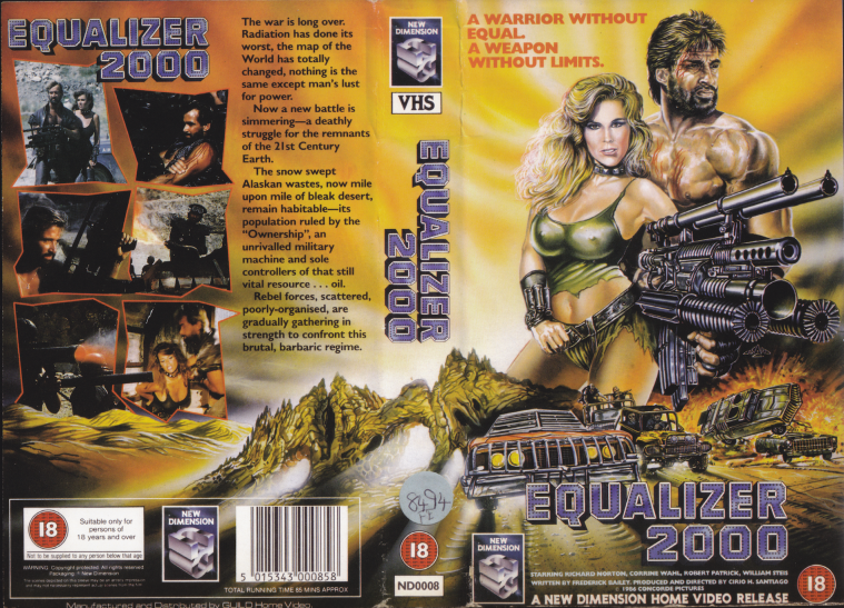 Equalizer 2000 vhs cover