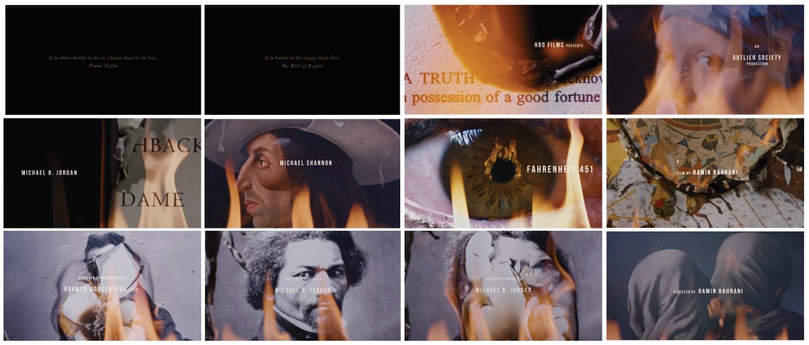 Fahrenheit 451 opening credits