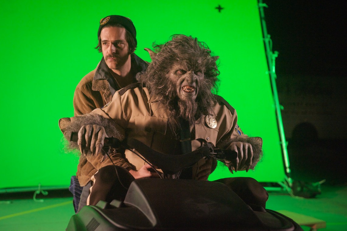 WolfCop greenscreen
