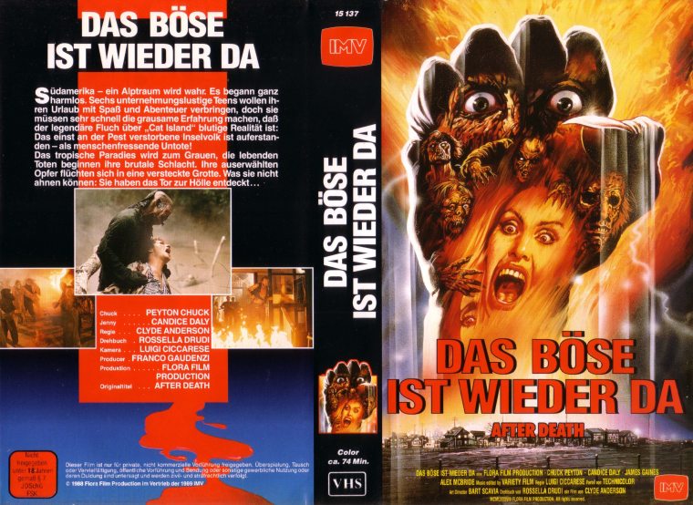 After Death (1989) german vhs