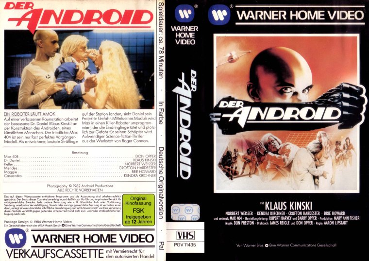 Android (1983) german vhs