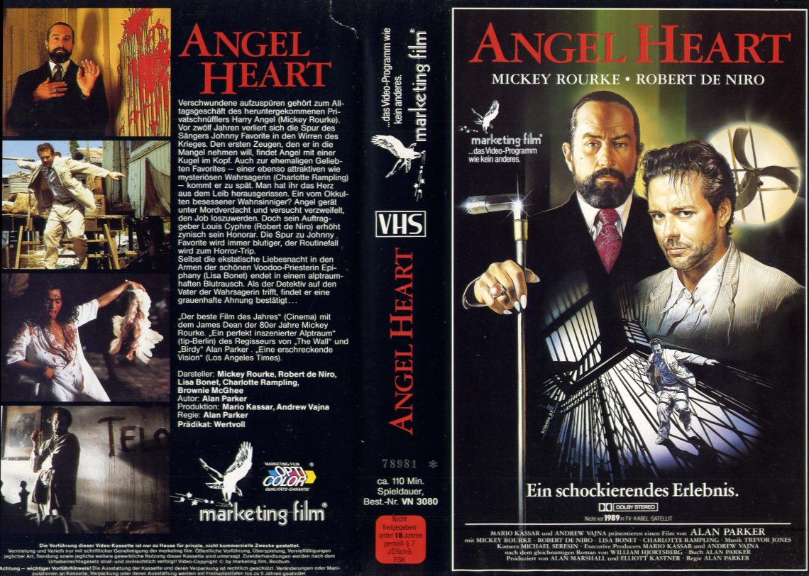 Angel Heart (1987) german vhs