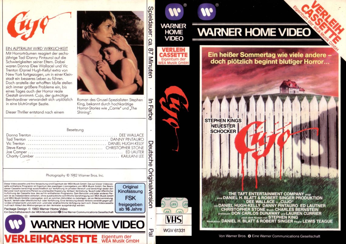 Cujo (1983) german vhs