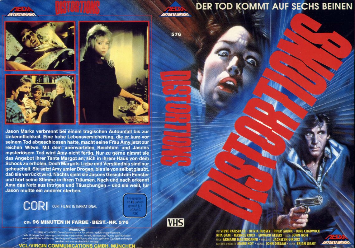 Distortions (1987) german vhs
