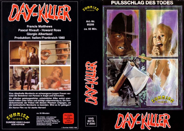 Five Women for the Killer (1974) german vhs