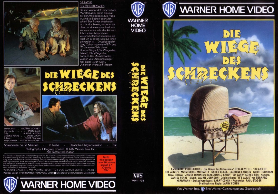 It's Alive III Island of the Alive (1987) german vhs