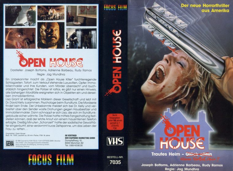 Open House (1987) german vhs