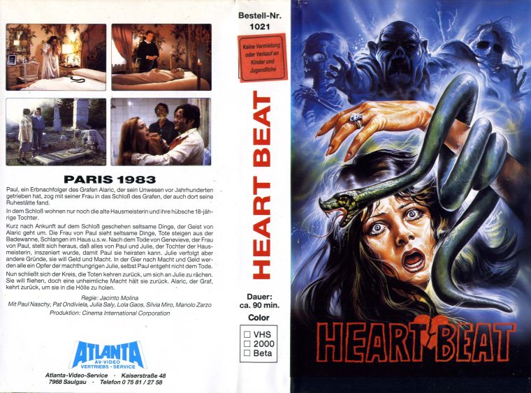 Panic Beats (1983) german vhs