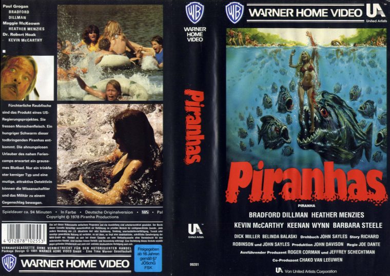 Piranha (1978) german vhs