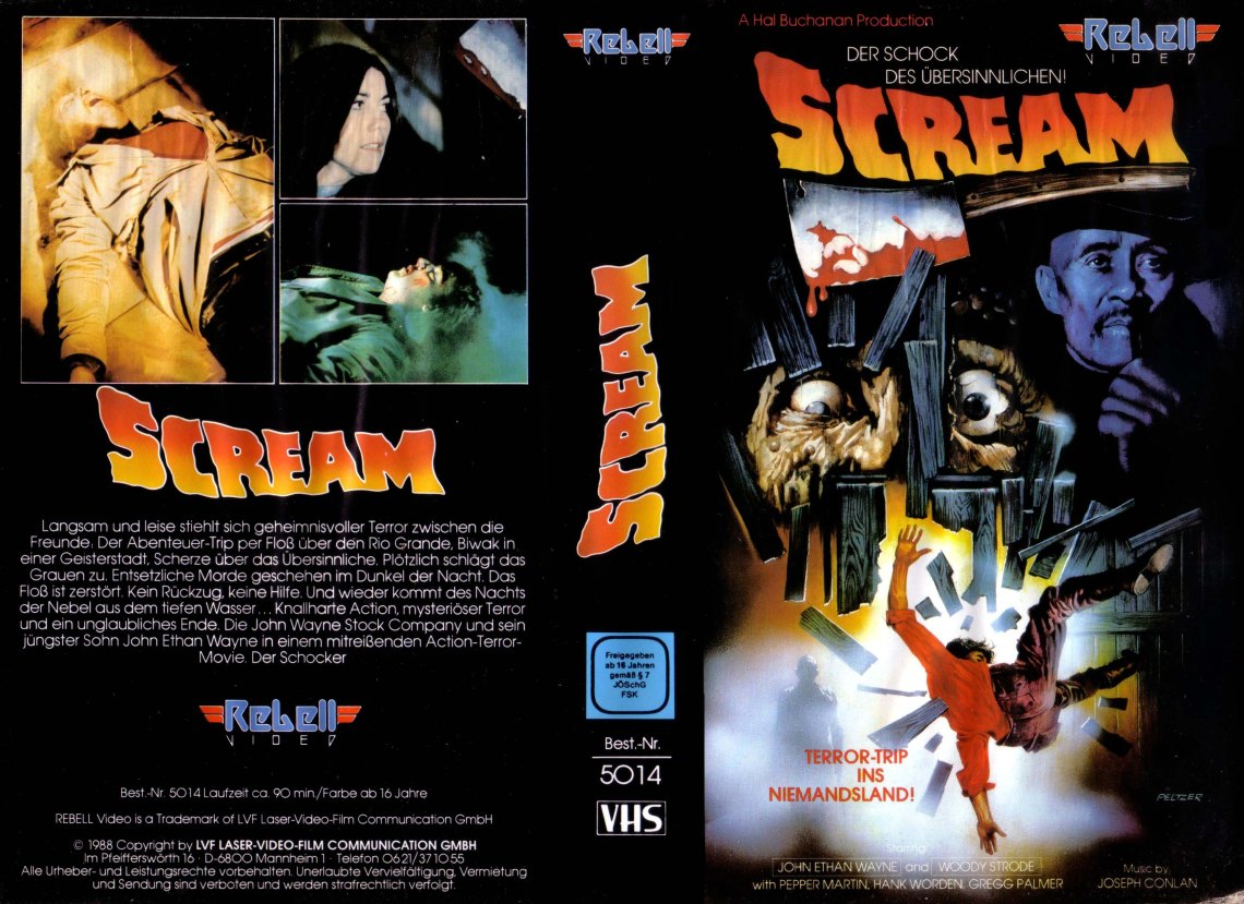 Scream (1981) german vhs