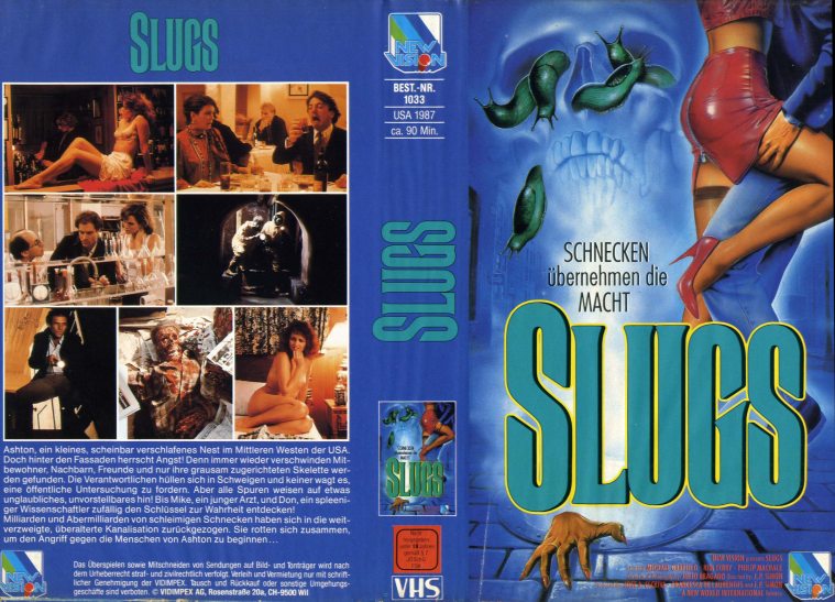 Slugs (1988) german vhs