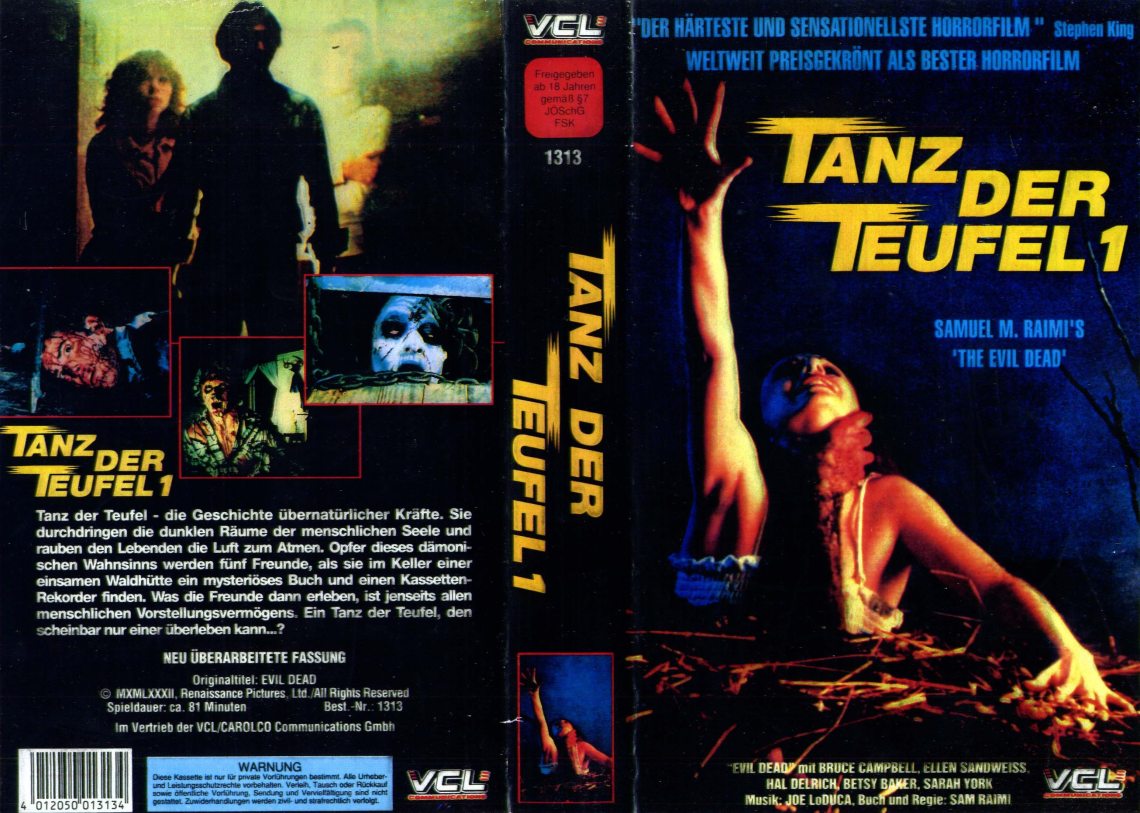 The Evil Dead (1981) german vhs