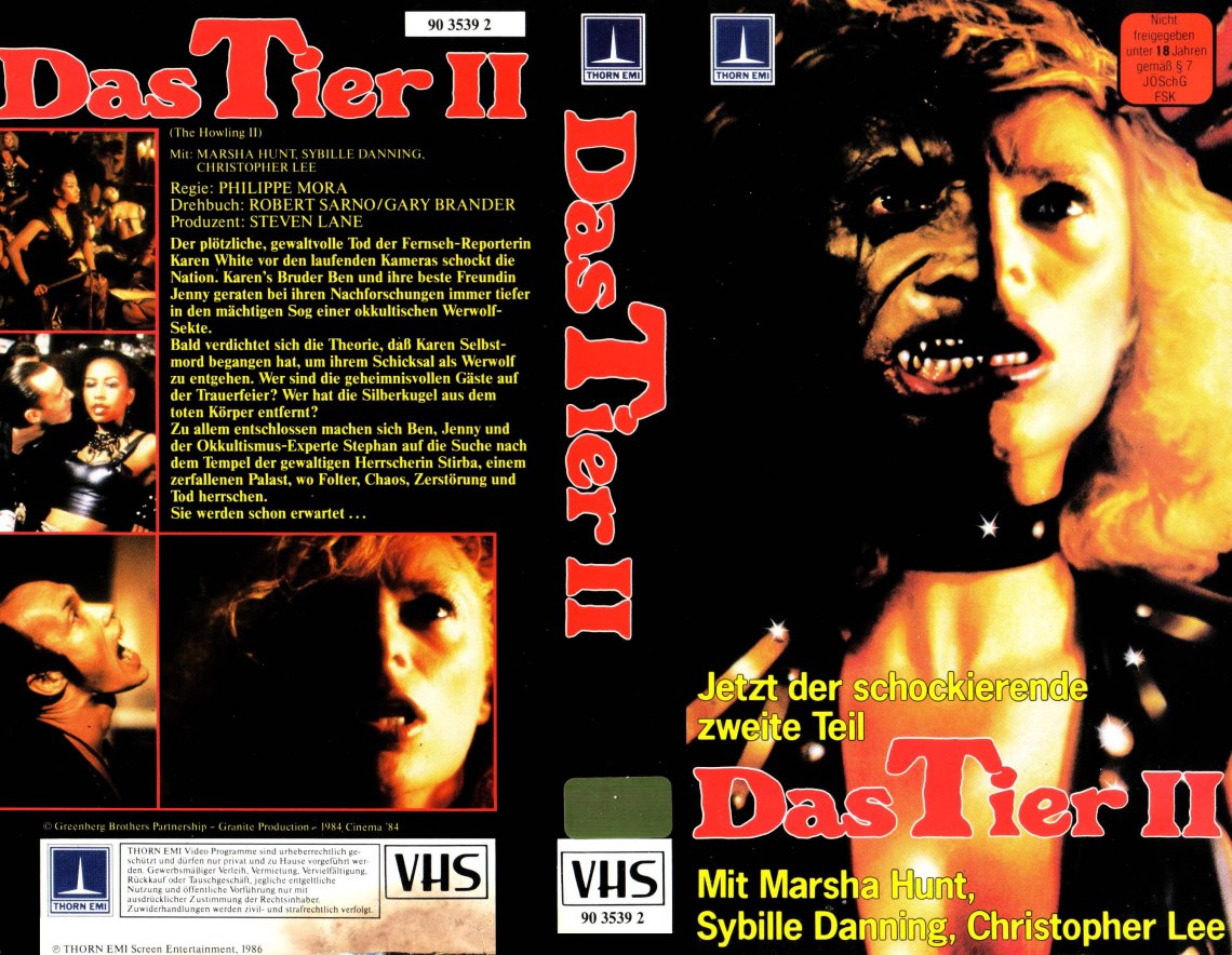The Howling II (1985) german vhs