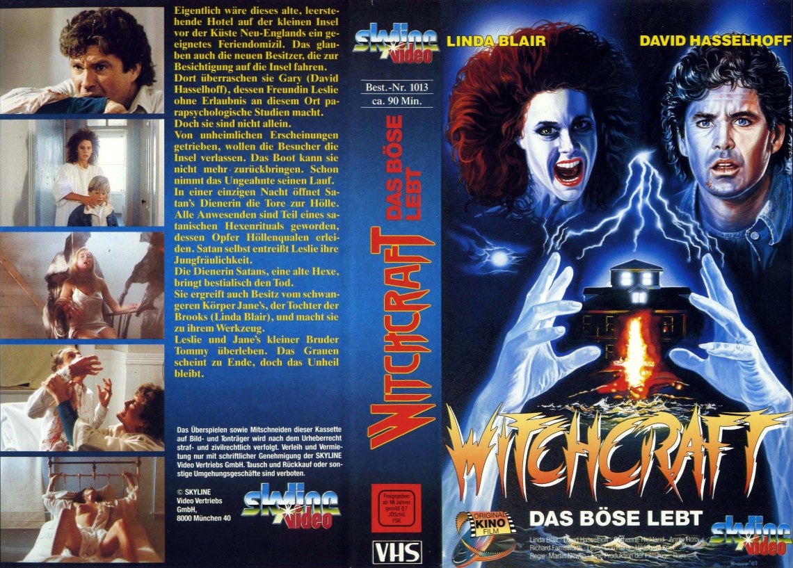 Witchery (1988) german vhs cover by Michael Knepper