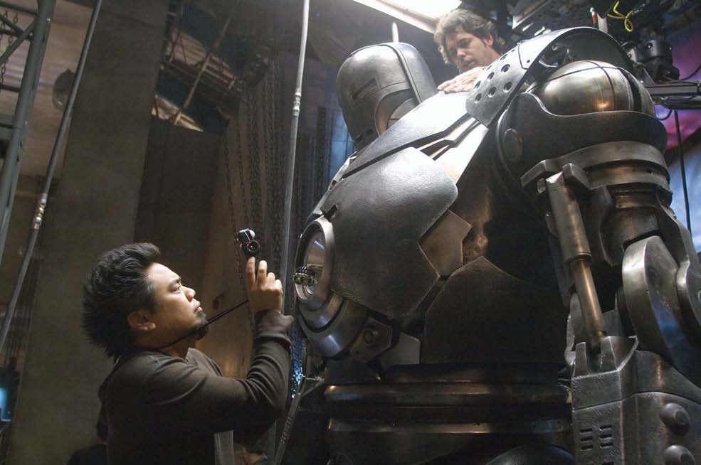 Iron Man behind the scenes