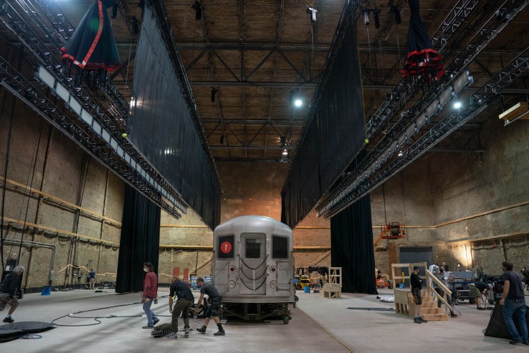 On the set of Paramount Pictures and Spyglass Media Group's "Scream VI."